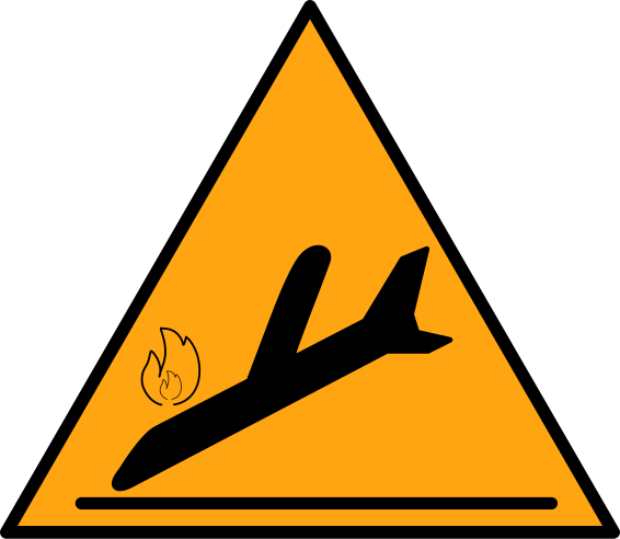 File:Emergency landing sign.svg