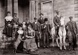 A house party at Oak Park, 1901