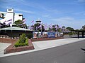 Royal Randwick, Grandstand at left