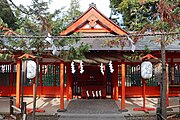 諏訪神社的門