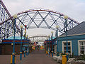 The south entrance of Blackpool Pleasure Beach