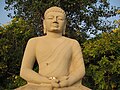 the buddha statue in thotlakonda,visakhapatnam.