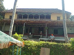 Ruined facade of Katapady Beedu,the manor of the erstwhile Bunt rulers of Katapady