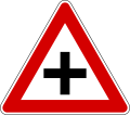 Crossroads without priority