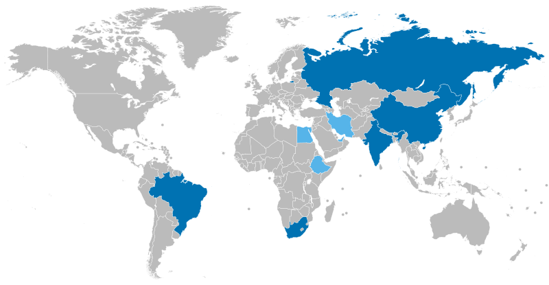 Файл:Map of BRICS countries.svg