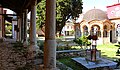 Courtyard of Megistis Lavras Monastery and the Phiale