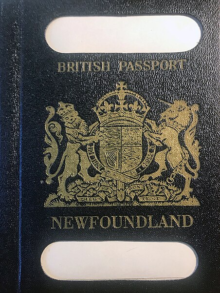 File:Newfoundland passport.jpg