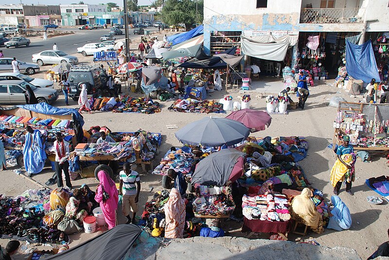 File:Nouakchott,MarcheCapitale1.jpg