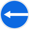 Turn left