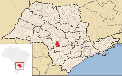 Location in São Paulo state