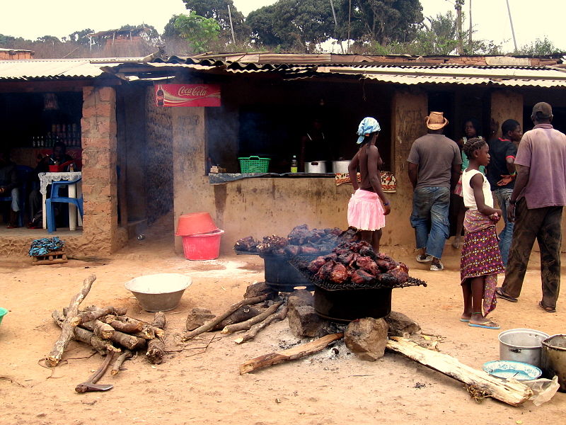 File:Streetscene Angola village.JPG