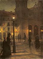 Maximilian's Square in Munich (1890)