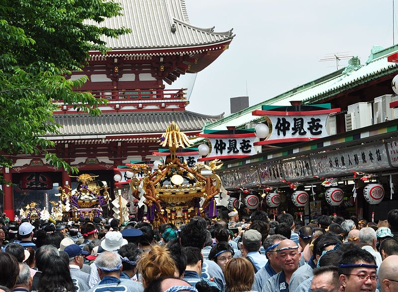 File:三社祭ー宝蔵門.JPG