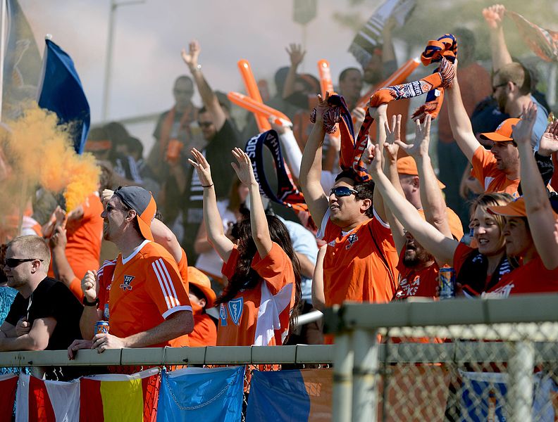 File:Carolina RailHawks Fans.jpg