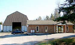 Municipal office of Faraday Twp. along Hwy. 28