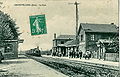 Early 20th-century view of the station, facing west (towards Amiens)