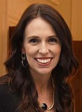 Jacinda Ardern, 40th Prime Minister of New Zealand.