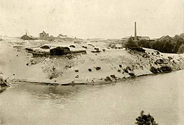 ca. 1900–1910 Diatomaceous earth pit at Neuohe