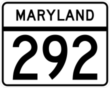 MD Route 292.svg