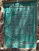 Johnny Ringo grave historic marker