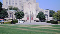 Stephen Foster Memorial, opened in 1937, on Forbes Avenue.