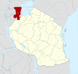 Location in Tanzania