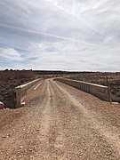 Historic Route 66 over the Canyon Diablo Bridge.