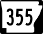 Highway 355 marker