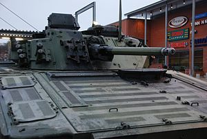 Финская БМП CV 9030 с пушкой Mk. 44