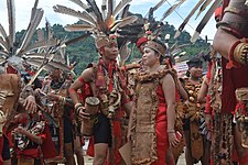 Dayak traditional clothes