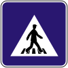 Pedestrian crosssing