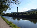 Edmonton Incinerator viewed from the River Lee Navigation