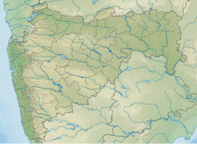 Map showing the location of Kaas Plateau