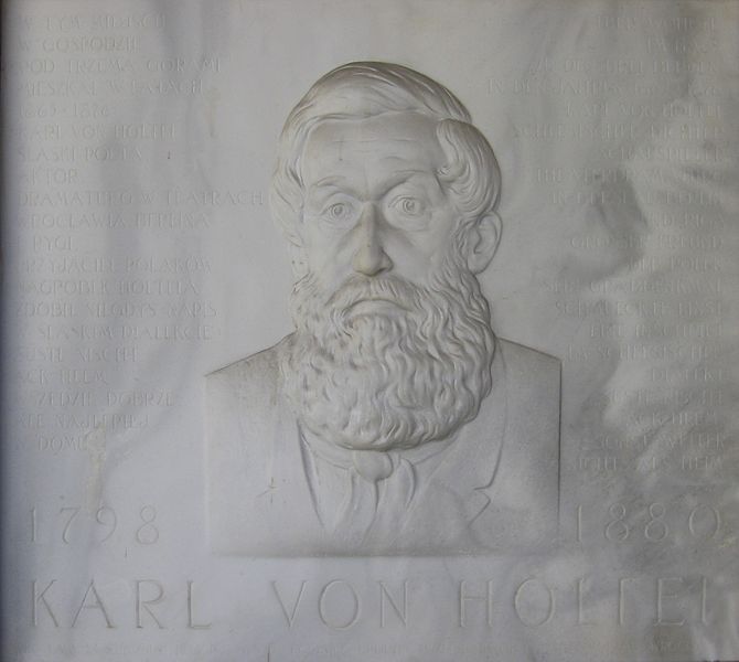 File:Karl.von.Holtei-Wroclaw.ul.Rzeznicza.jpg