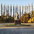 The 85-meter-tall statue of Mother Motherland crowns the Mamayev Kurgan in Volgograd