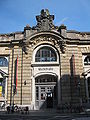 Dresden New Market Hall, "Neustädter Markthalle", Portal seen from the Ritterstraße