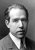 A photo of Niels Bohr