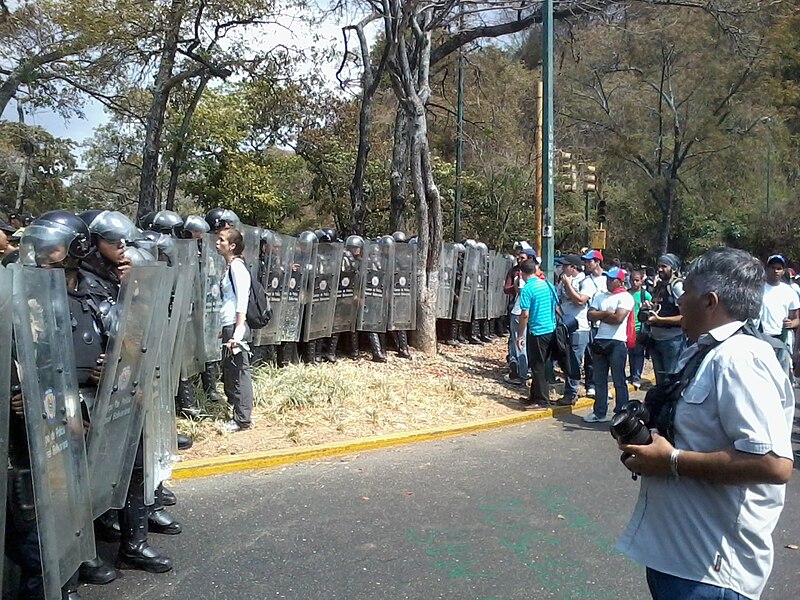 Файл:Venezuelan National Police 2014.jpg