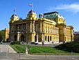 Croatian National Theater in Zagreb