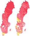 Mapa de resultados por partido político