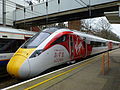 800101 in Virgin Trains East Coast livery