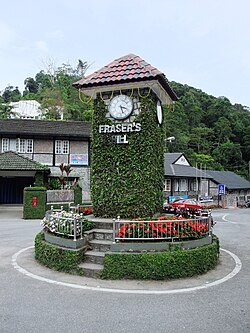 Fraser's Hill clock tower