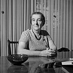 Golda Meir, primera ministra de Israel de 1969 a 1974