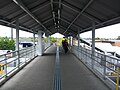 Footbridge at the Sydney CBD end of station platforms