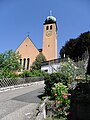 Iglesia de San Martín (Martinskirche) en Bruckberg (Franconia Media)