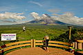 View of Mayon Volcano