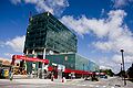 Photo of York Research Tower and new Archives of Ontario building under construction at York University's Keele Campus