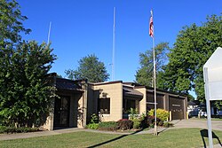 Township Hall and Fire Department in Britton