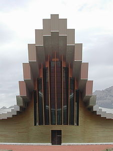 Bodegas Ysios winery in Laguardia, Spain (1998-2001)