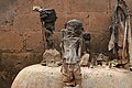 Image 5Vodun altar with several fetishes in Abomey, Benin (West Africa). Credit: Dominik Schwarz More about this picture on West African Vodun...